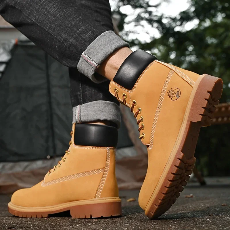 Boots Men High Top Boots High  - Men'S Fashion For 30 Year Olds 评论和价格