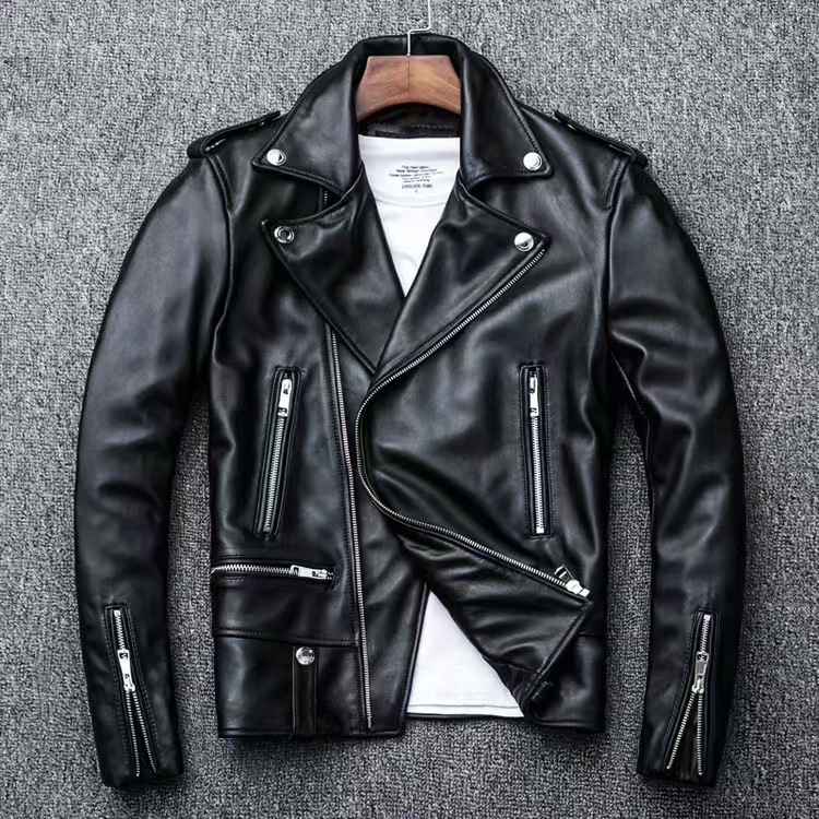 Men's Autumn Winter PU Leather - Jacket Mens Fashion 评论和价格