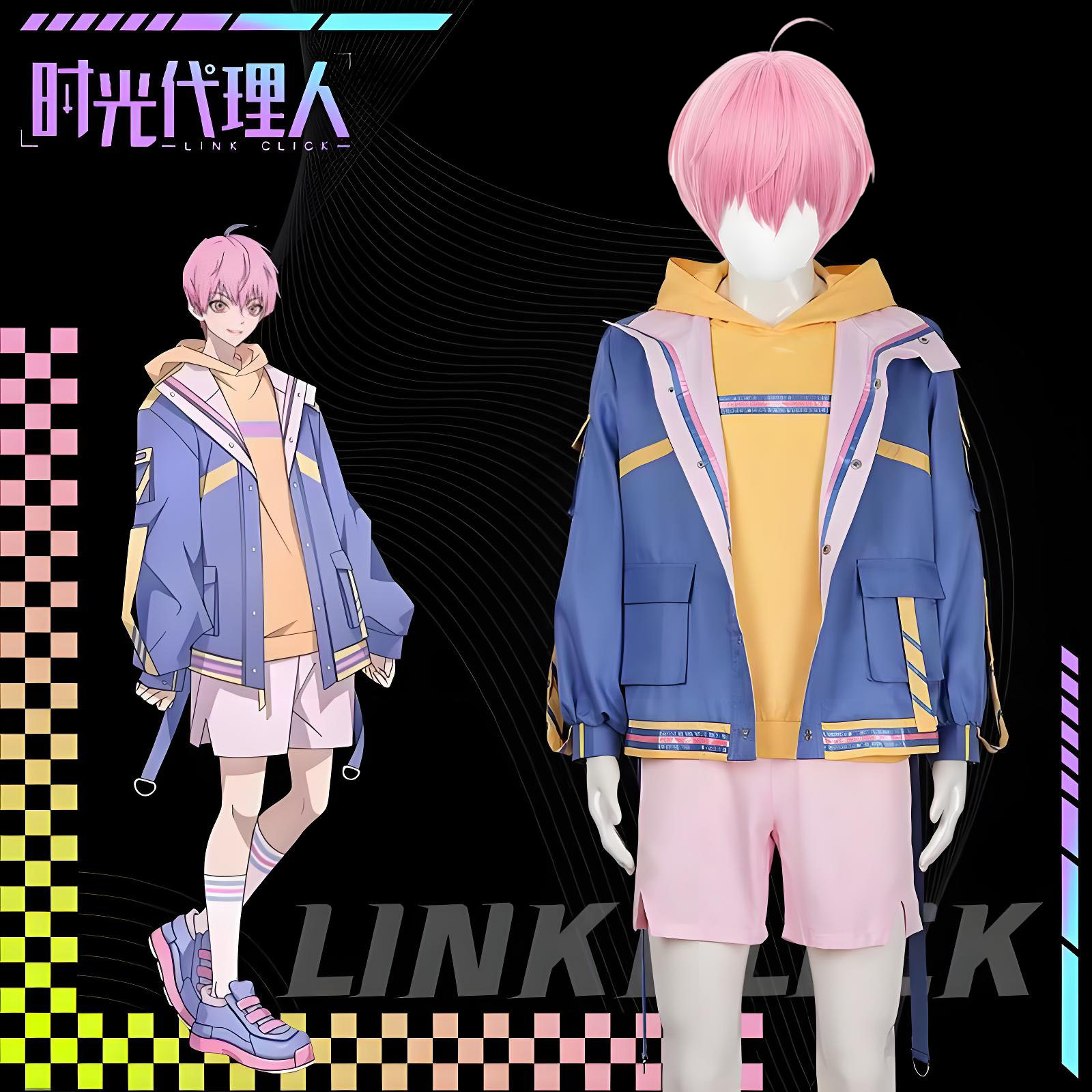 Arrogant Girl Anime Link Click - Jacket Mens Fashion 评论和价格